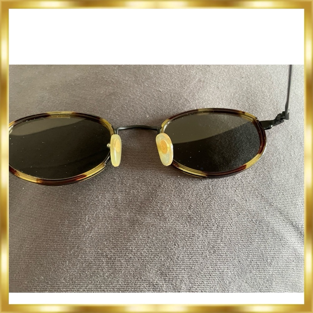 Ralph Lauren Tiny Oval Dark Tortoise Sunglasses - Picture 9 of 9